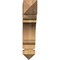 Ekena Millwork Olympic Arts & Crafts Smooth Bracket, Western Red Cedar, 3 1/2"W x 16"D x 16"H BKT04X16X16OLY03SWR - alternate 2